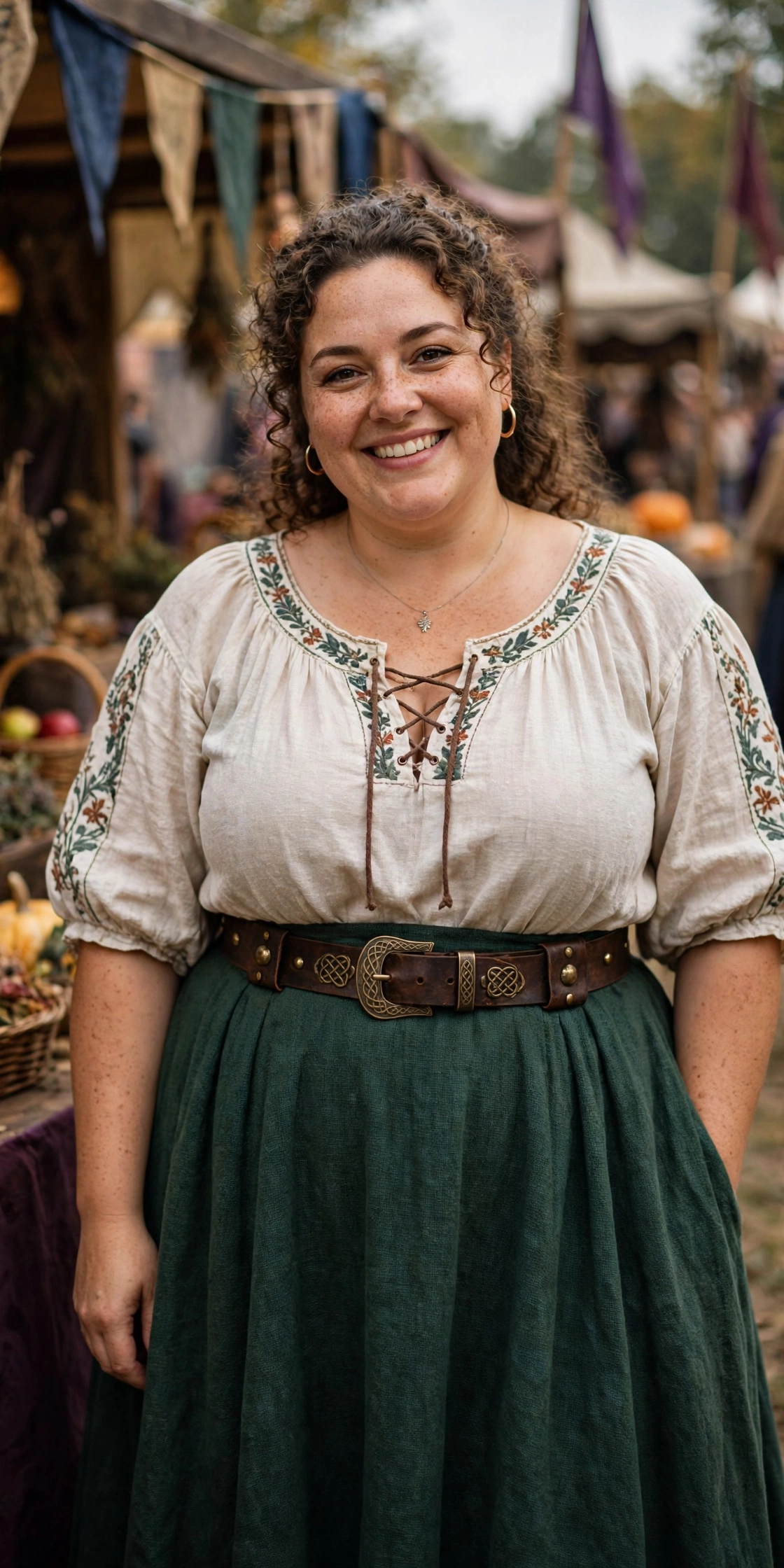 plus size comfortable ren faire outfits flattering corset skirt women
