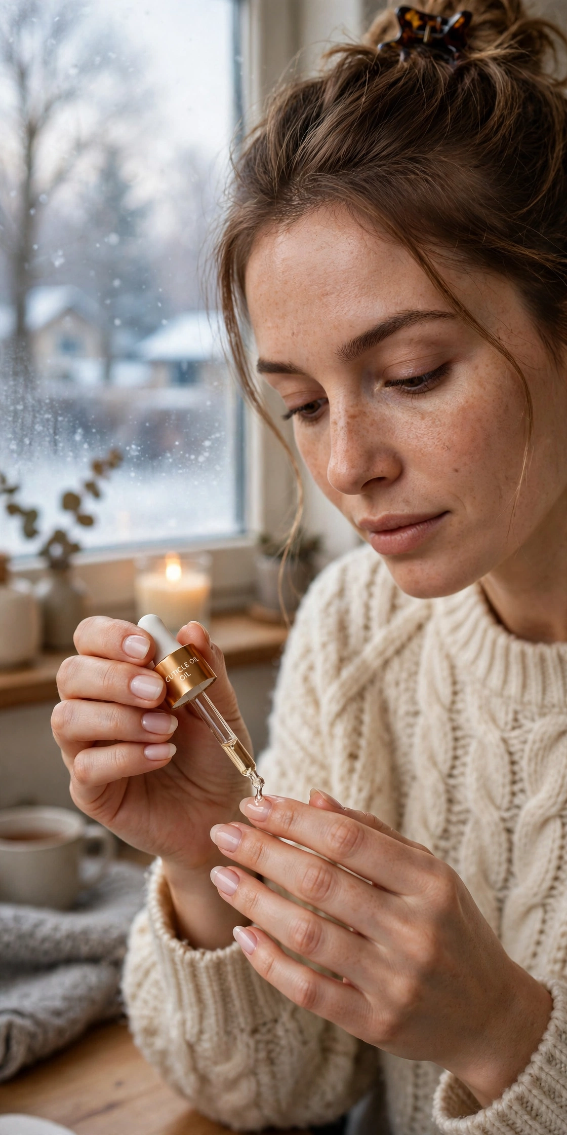 january nail care routine for dry winter nails