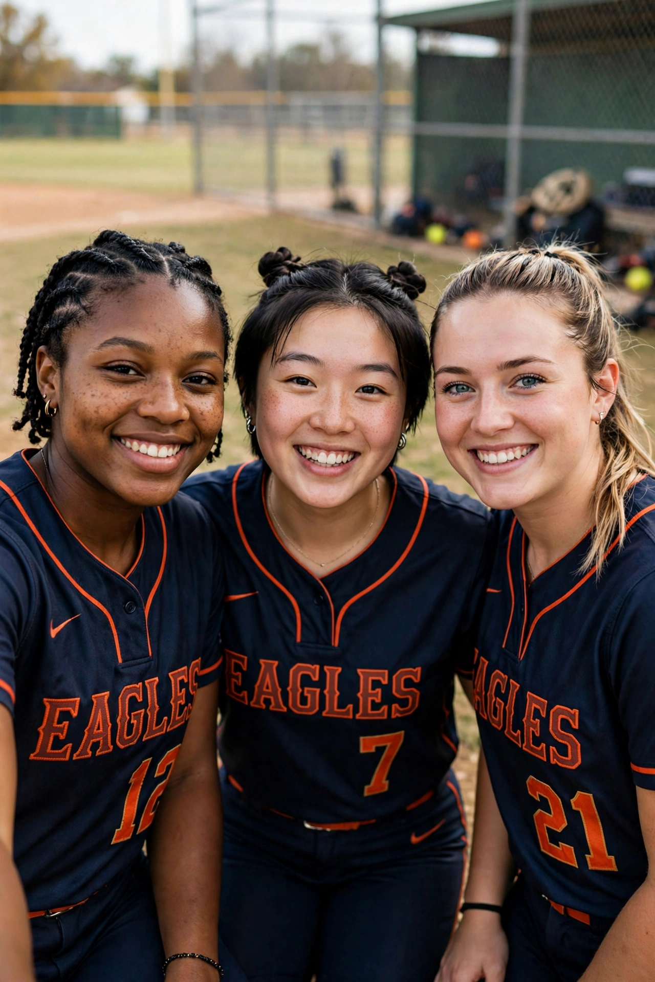 softball hairstyles for short hair collage of braids buns and ponytails